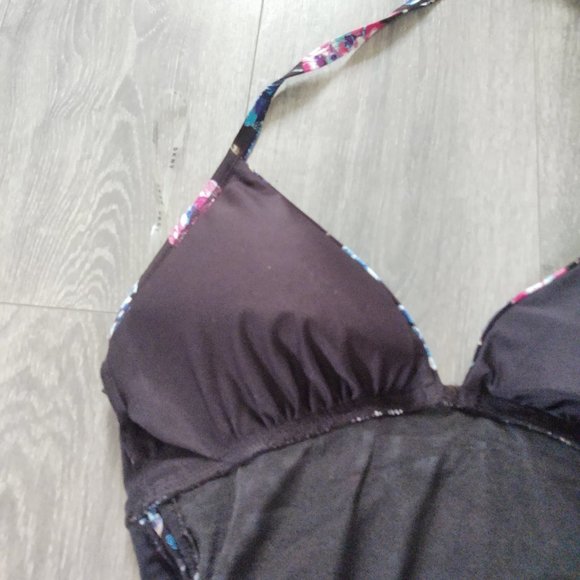 NWOT DKNY Halter Top One Piece Swimsuit - Picture 13 of 14